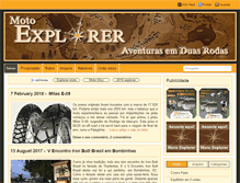 Tablet Screenshot of motoexplorer.com.br